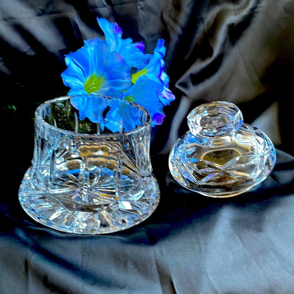 Beautiful Crystal with cover